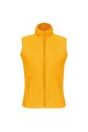 Dames Fleece bodywarmer Kariban K906 YELLOW